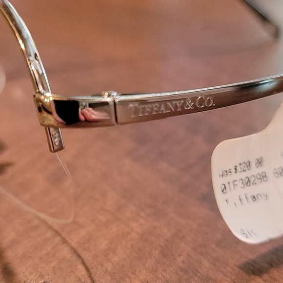 Tiffany & Company Aviator Pilot Sunglass/ Eyeglass Frames Only TF3029 #MA201 - Picture 6 of 11